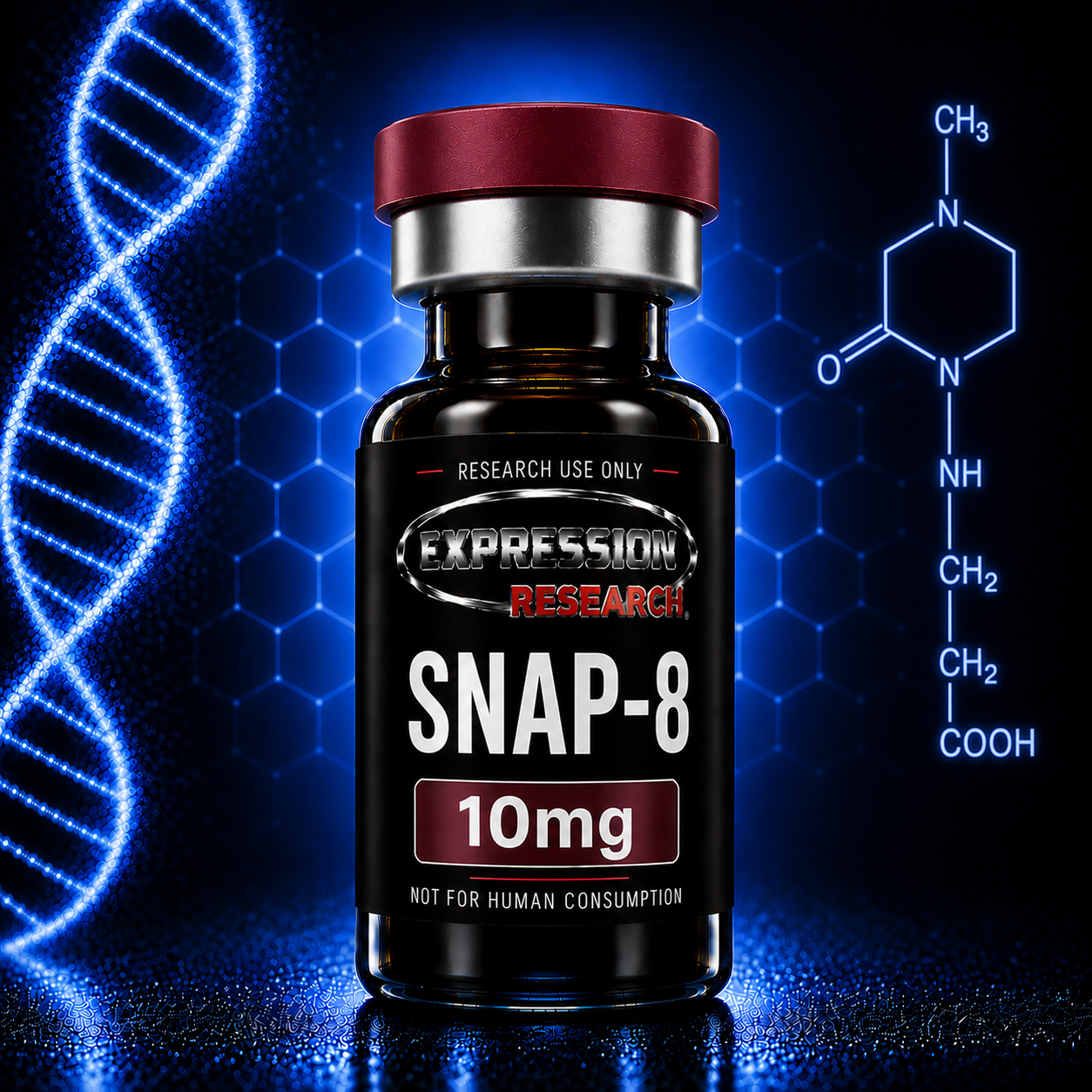 SNAP-8 10mg research vial