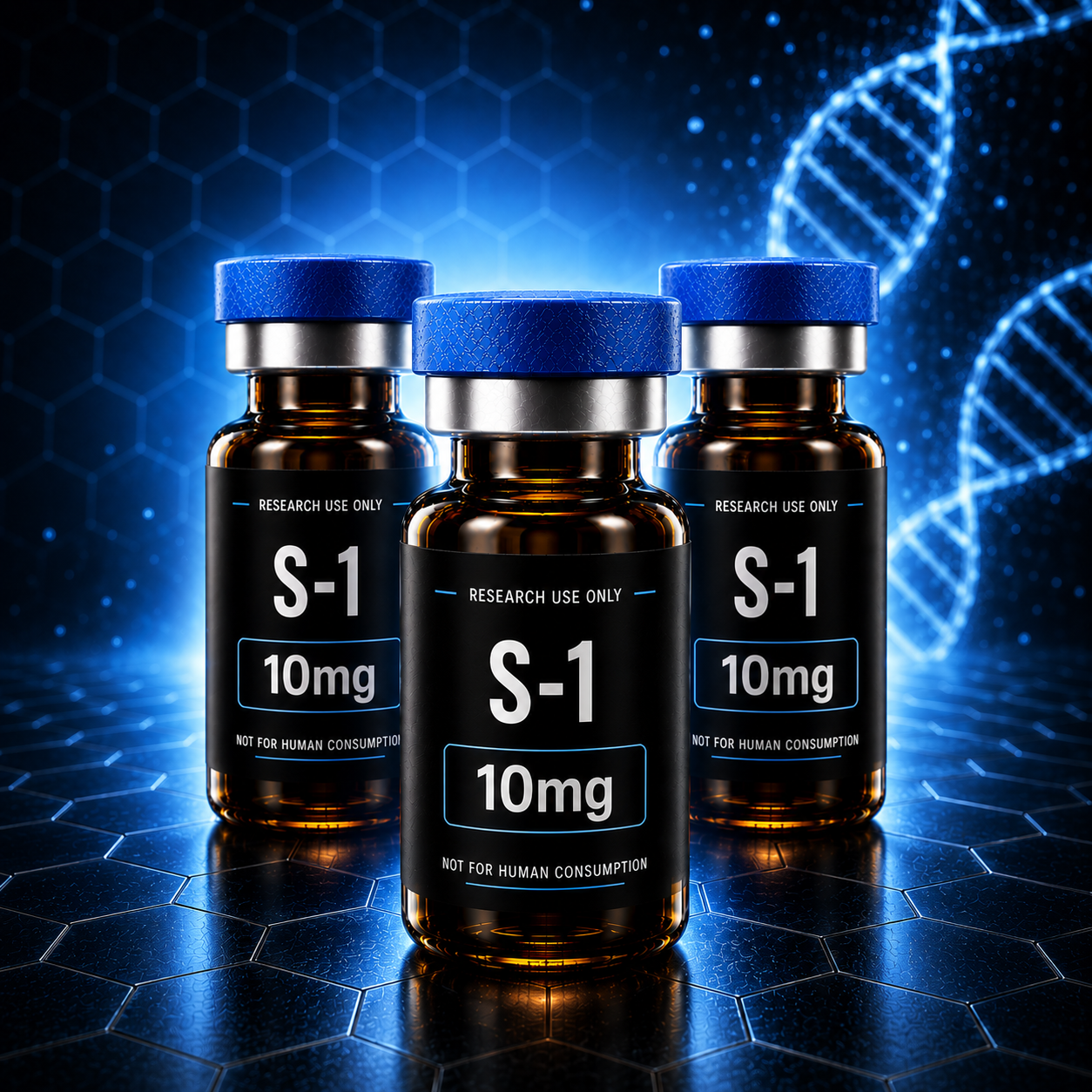 S-1 10mg Kits research vials